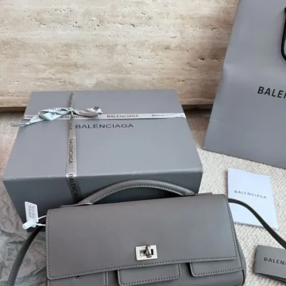 Balenciaga Sharp Xs Satchel Grey Top Handle
