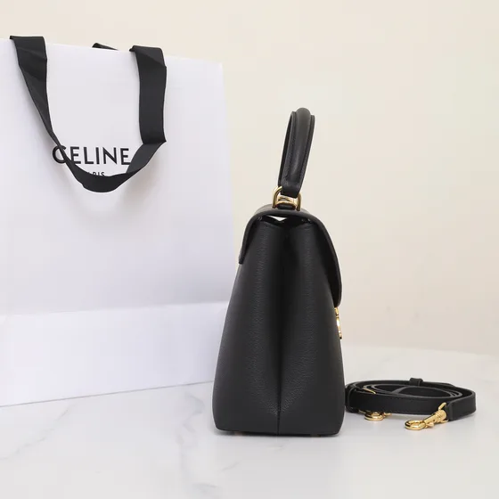Celine Triomphe Sort Tophåndtak