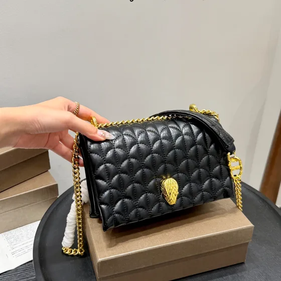 Bvlgari Serpenti Cabochon Chain Bag Black Crossbody