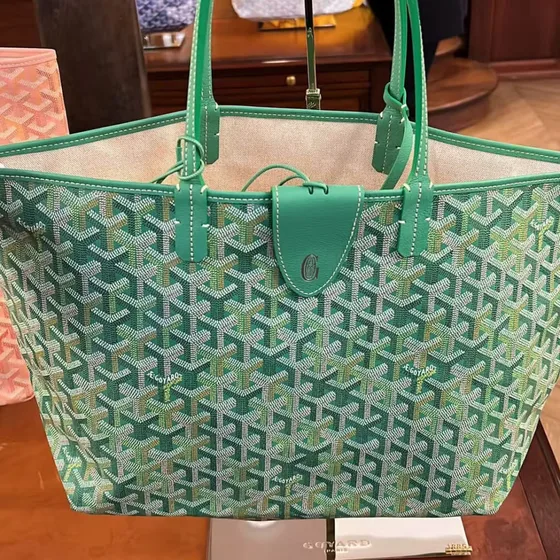 Goyard Saint Louis สีชมพู Tote Bag
