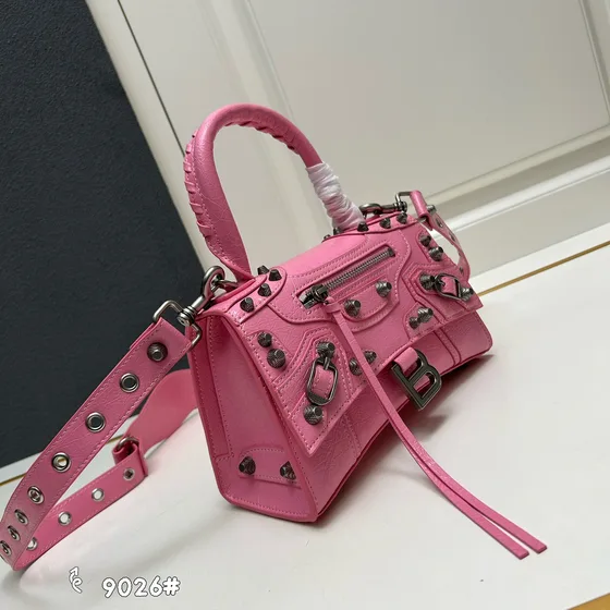 Balenciaga Cagole City Bag Pink Top Handle