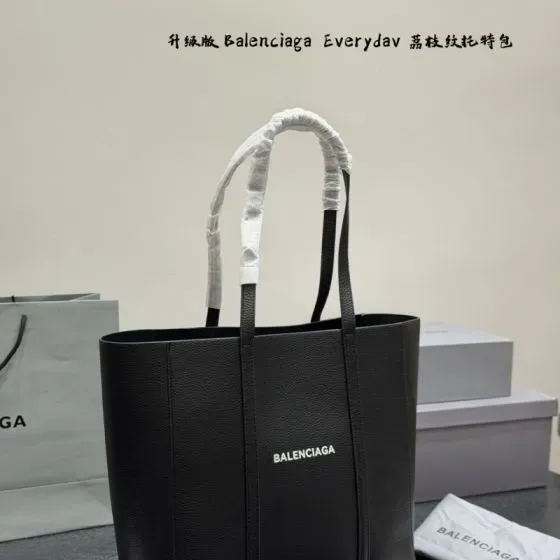 Balenciaga Everyday Black Tote Bag