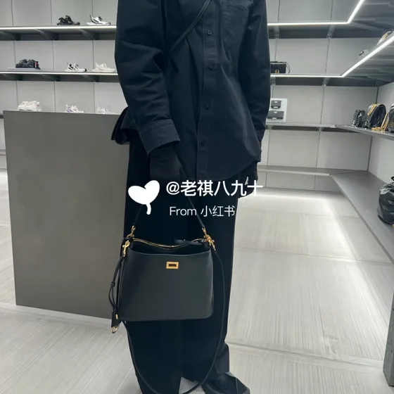 Balenciaga Baguette Soft Hobo Noir Hobo
