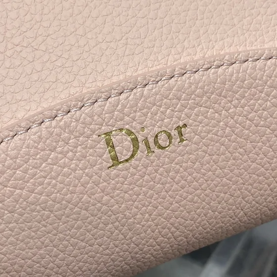 Dior Medium Dior Signature Hinkväska With Removable Etui Blush Beige Hobo