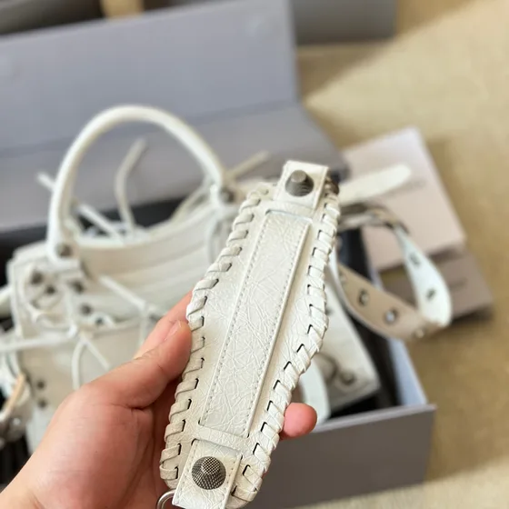Balenciaga Neo Cagole City White Top Handle