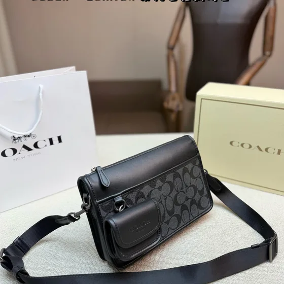 Coach Heritage Crossbody Schwarz Crossbody