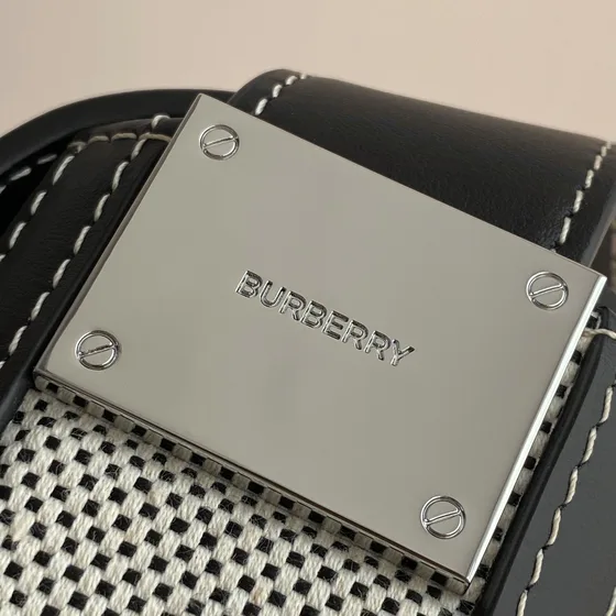 Burberry Noir/Blanc Sac épaule