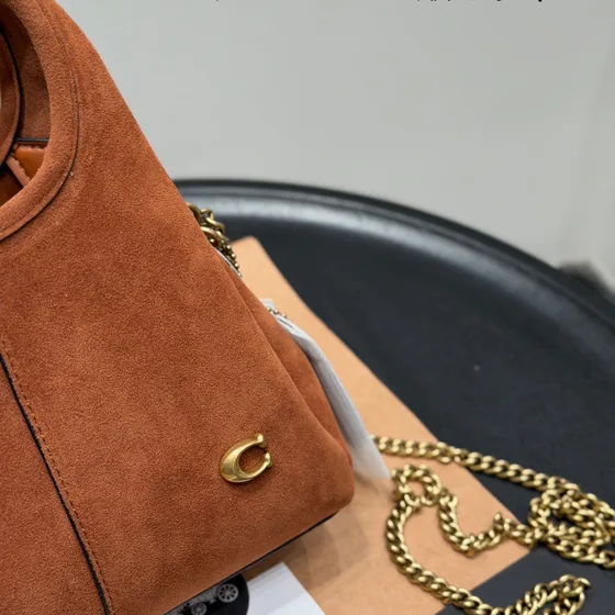 Coach Lana 19 Коричневый 19cm Верхняя ручка