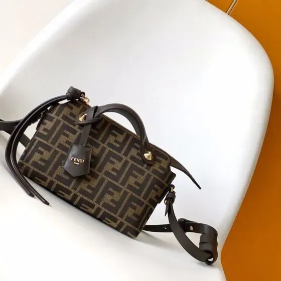 Fendi By The Way Mini Brown Top Handle