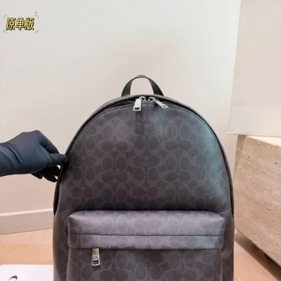 Coach West Backpack Charcoal Black Backpack