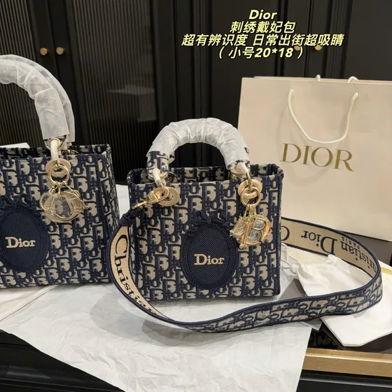 Dior Lady Dior Lacivert Mavi Üst sap