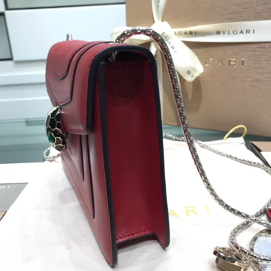 Bvlgari Serpenti Forever Đỏ Crossbody
