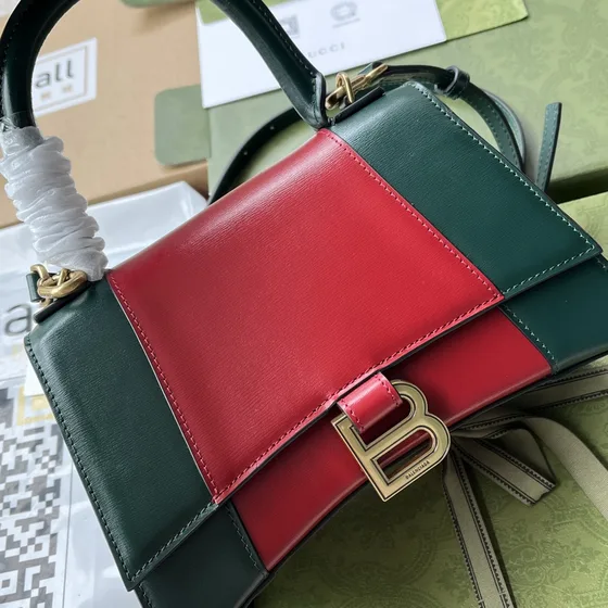 Balenciaga Balenciaga X Gucci The Hacker Project B Clutch Red Green Clutch