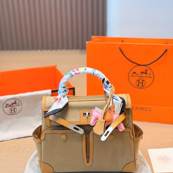 Hermes Kelly Lakis Beige Natural Top Handle