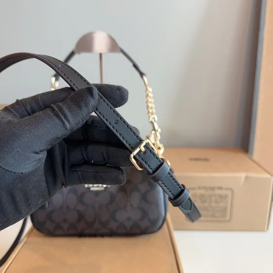 Coach Teri Dark Marron/Noir Sac épaule