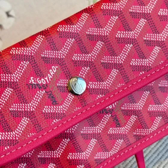 Goyard Saint Louis Pouch Red Pouch