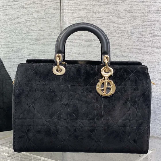 Dior Lady Dior Preto Alça superior