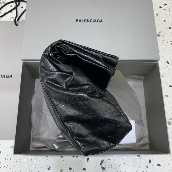 Balenciaga Monaco Medium Chain Bag Negro Bolso bandolera
