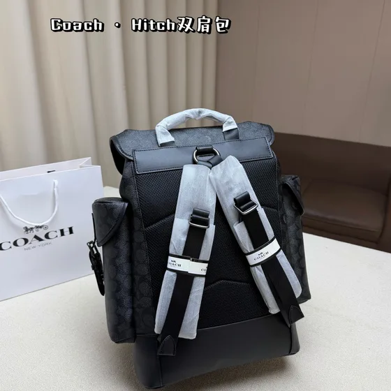 Coach Hitch Black 29 Backpack