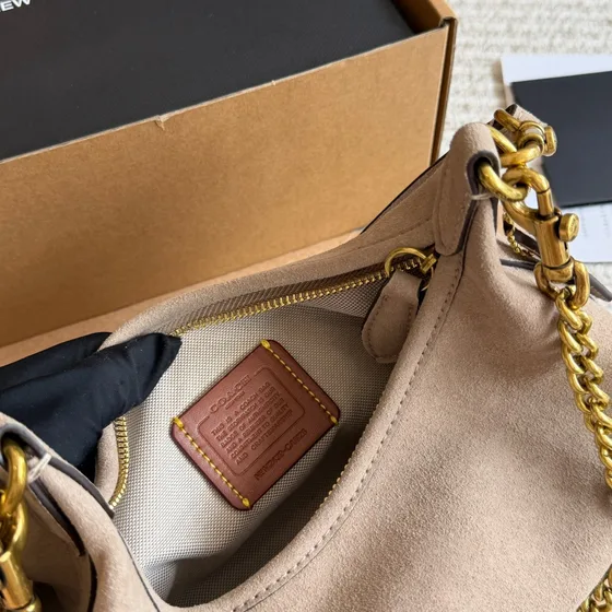 Coach Juliet Axelväska Beige Axelväska
