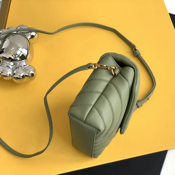 YSL Loulou Toy Sage Green Crossbody
