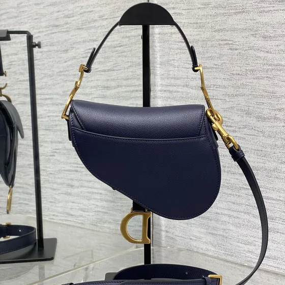 Dior Saddle Bag With Strap Тёмно-синий Синий Сумка на плечо