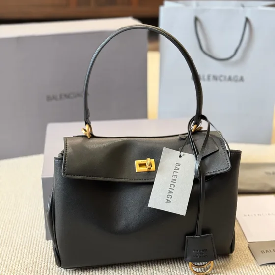 Balenciaga Rodeo Small Handbag Đen Top Handle