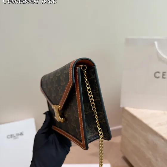 Celine Triomphe Woc Beige/Brun Woc