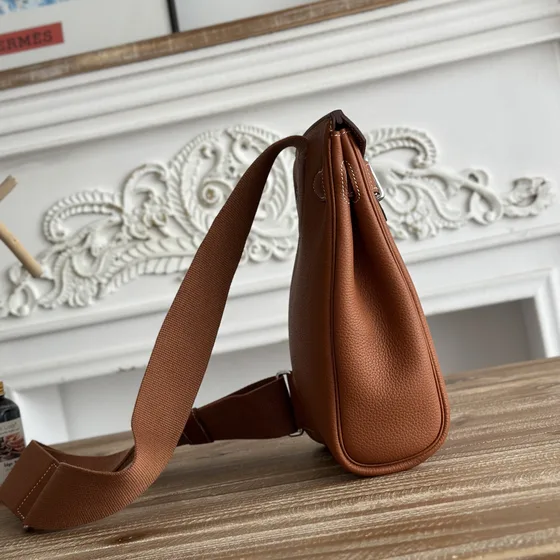 Hermes Kelly Akkad Brown Backpack