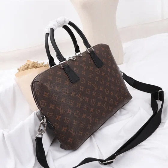 Louis Vuitton Keepall Brown Top Handle