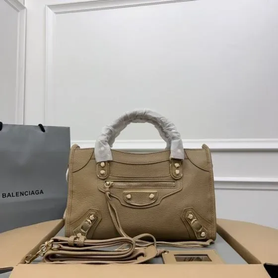 Balenciaga Neo Classic City Beige Top Handle