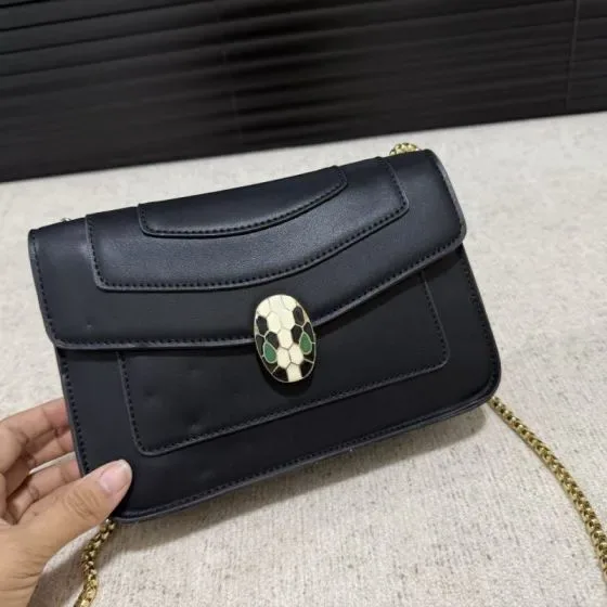 Bvlgari Serpenti Forever Black Crossbody