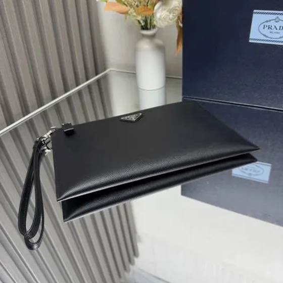 Prada 2NG005 Sort Saffiano 28cm everyday