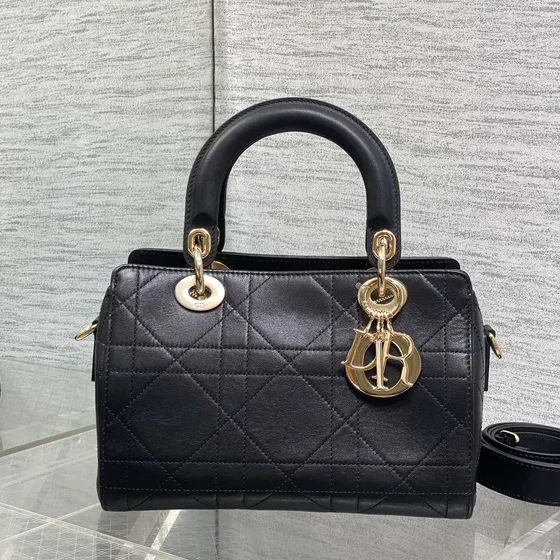 Dior Lady Dior Preto Alça superior