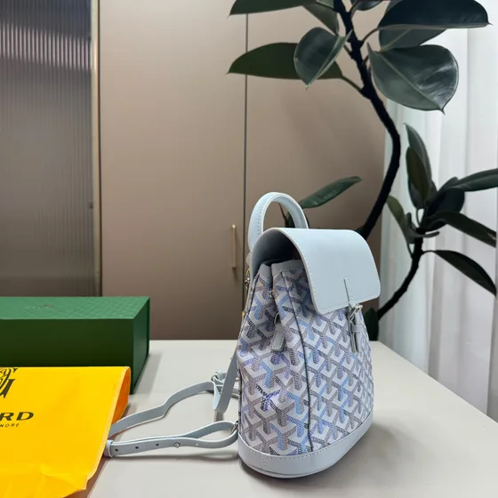 Goyard Alpin Mini Backpack White Backpack