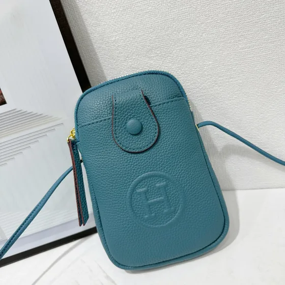 Hermes Teal Crossbody