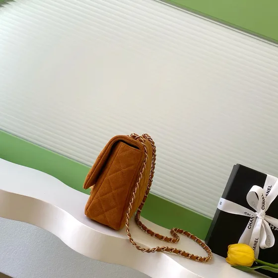 Chanel Classic Flap Caramel Brown Shoulder Bag
