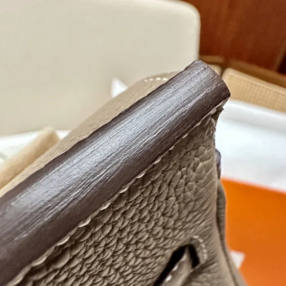 Hermes Birkin Gray Asa superior