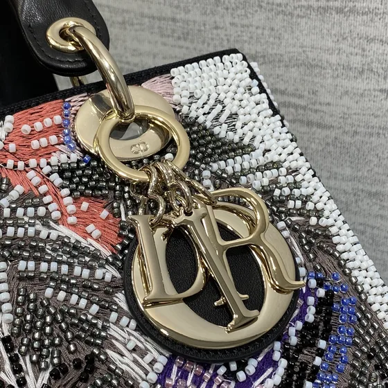 Dior Lady Dior Mønster Tophåndtag