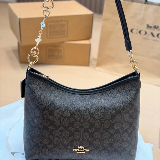 Coach Laurel Skulderveske Sort Skulderveske