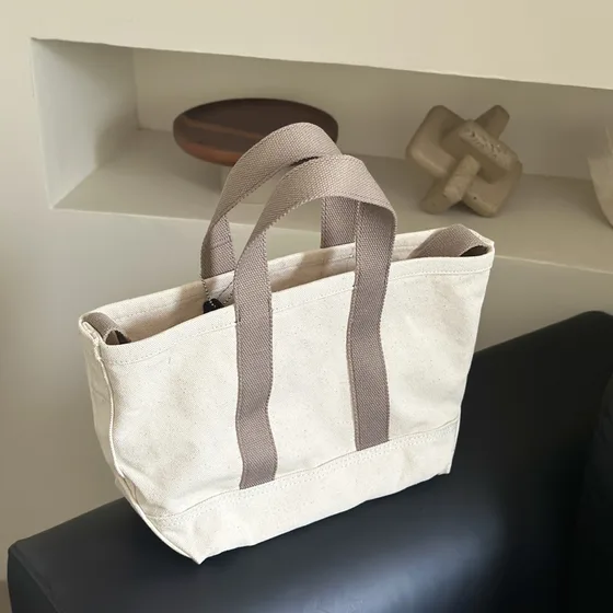 Coach Canvas Tote Off White Tote Bag