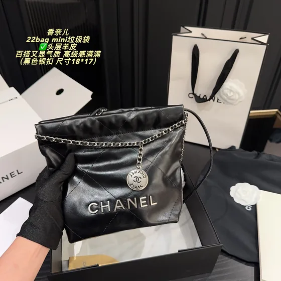 Hermes 22 Bag Mini Black 18 17 Hobo