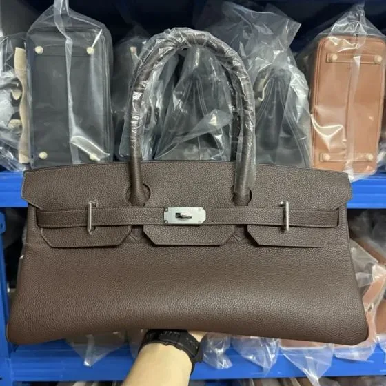 Hermes Shoulder Birkin Brown Top Handle