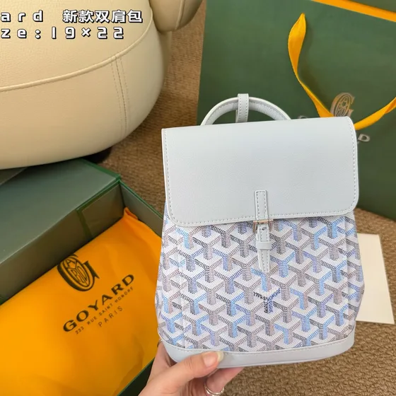 Goyard Alpin Mini Backpack Light Blue 19 22cm Backpack