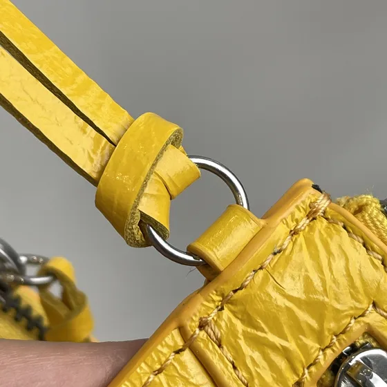 Balenciaga Le Cagole Amarelo Bolsa de ombro