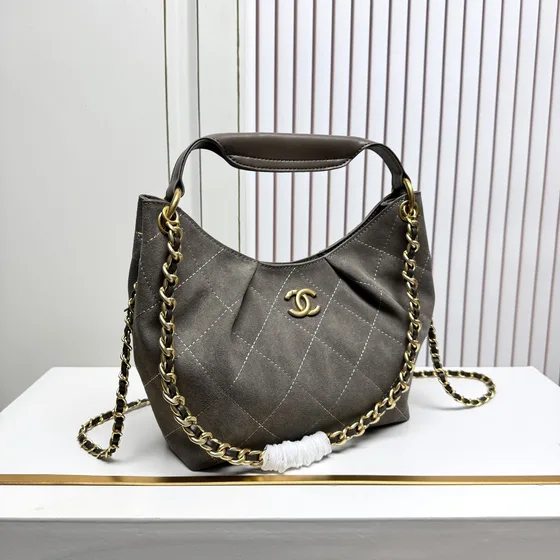 Chanel 31 Hobo Bag Dark Gray Hobo