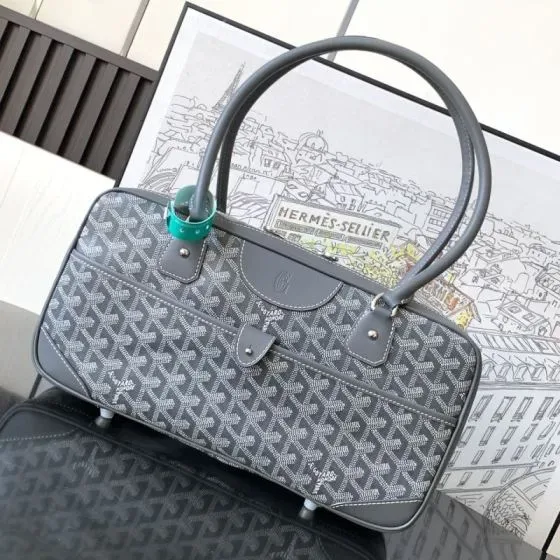 Goyard Saint Martin Gray Top Handle
