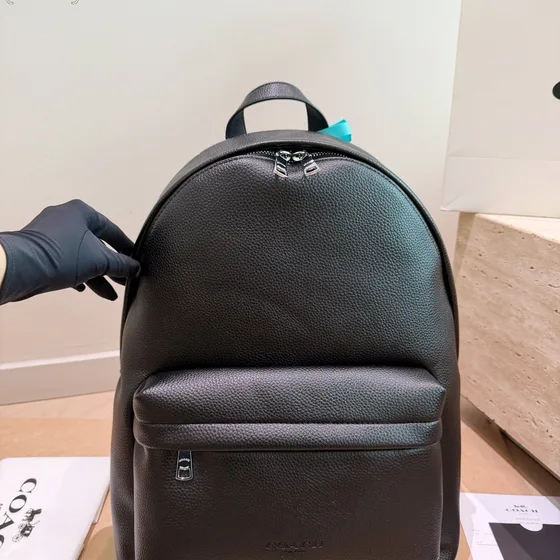 Coach Black Backpack