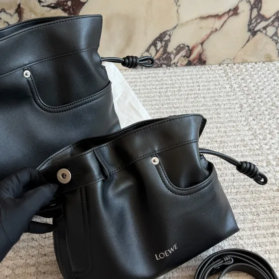 Loewe Flamenco Pocket Чёрный Сумка на плечо