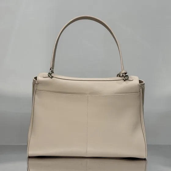 Balenciaga Rodeo Small Håndtaske Beige Tophåndtag